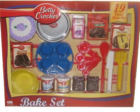 Amazon Betty Crocker Piece Pastry Chef Play Food Bake Set