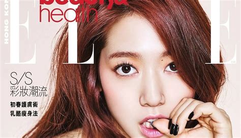 Intip Pose Cantik Park Shin Hye Jadi Model Majalah Elle Photo