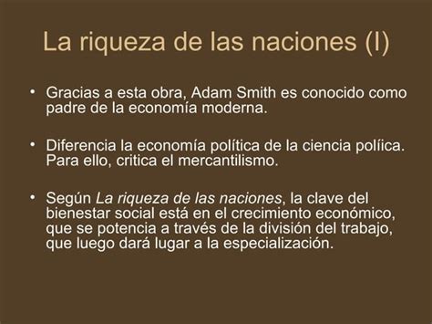 Adam Smith PPT Descarga Gratuita