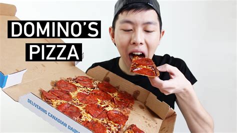 Dominos Pizza Mukbang Eating Show 남자먹방 Youtube