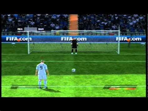 FIFA 11 Real Madrid Vs Barcelona Penalties YouTube