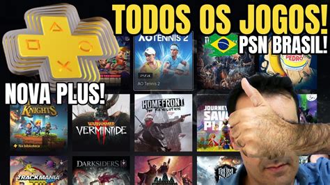 CATÁLOGO COMPLETO DE JOGOS DA NOVA PS PLUS BRASIL Todos os jogos da