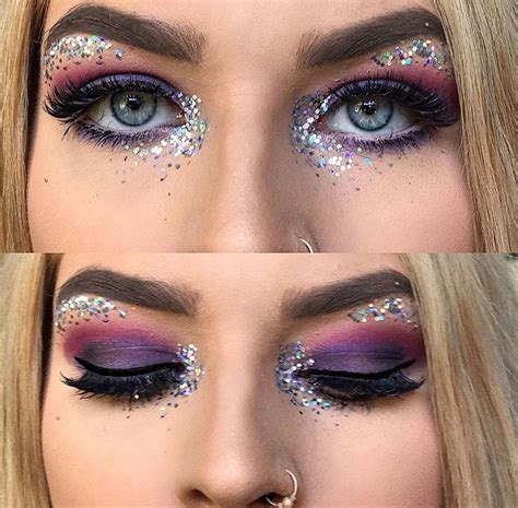 Glitter Makeup Festival Makeup Glitter Rave Makeup Festival Makeup