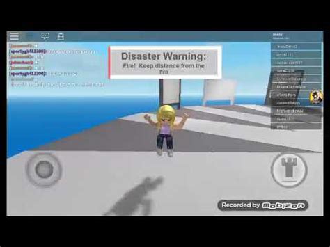 Sobrevive A Los Desastres Naturales En Roblox Disaster Natural Roblox