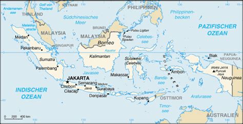 Karten Von Indonesien Mit Straßenkarte Sumatra Borneo