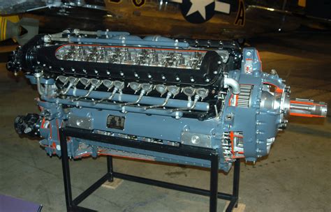 Allison V 1710 National Museum Of The Us Air Force™ Display