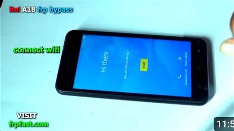 Itel A 18 A512w Frp Bypass Account Removal With Out Pc Youtube