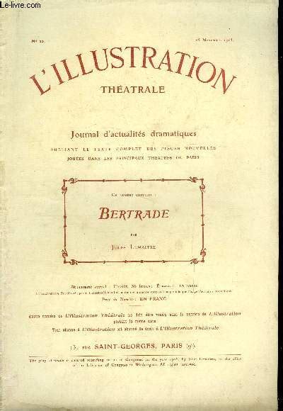 L Illustration Theatrale Tous Les Articles D Occasion Rares Et De