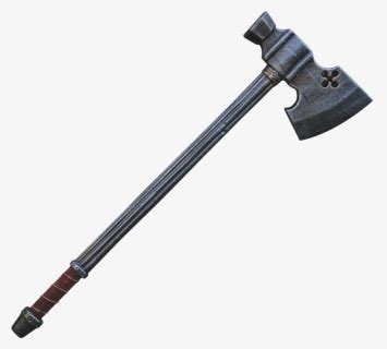 transparent martillo png medieval hammer weapon  transparent
