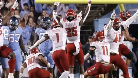 Acc Kickoff Nc State Unc Come In With High Expectations After Bumpy