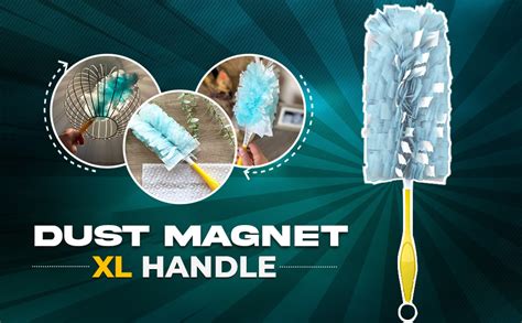 Dust Magnet XL Handle Extendable To 90cm Duster Starter Kit Flash