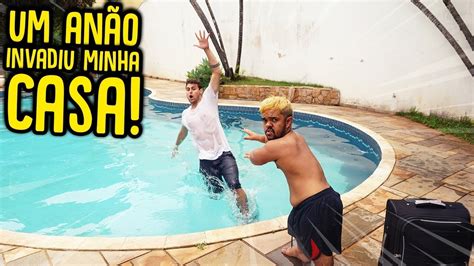 Um AnÃo Invadiu Minha Casa E Me Jogou Na Piscina [ Rezende Evil