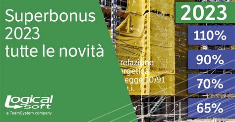 Superbonus 2023 tutte le novità Logical Blog