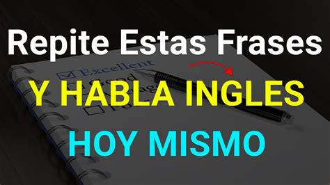 Frases En Ingles Que Se Usan A Diario Ingles Para Principiante