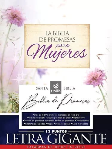 Santa Biblia De Promesas Reina Valera 1960 Letra Gigante Cuotas Sin