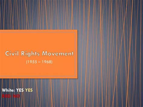 Ppt Civil Rights Movement Powerpoint Presentation Free Download Id