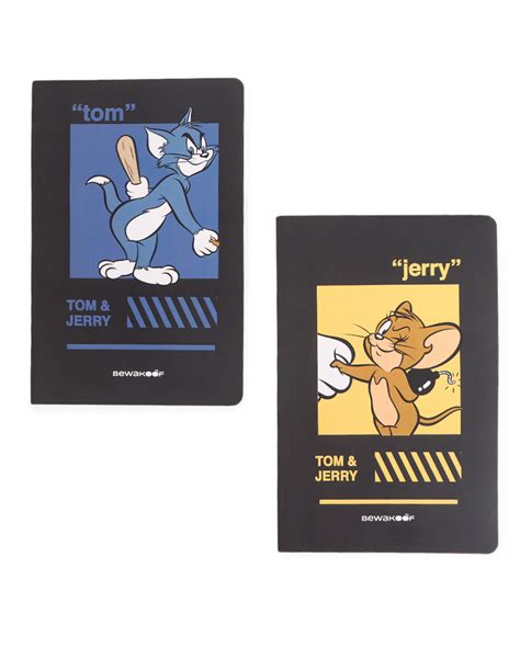 Buy Tom Jerry Notebook Online In India At Bewakoof