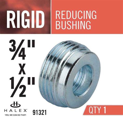 Halex Rigid Steel Reducing Bushing Hardwares Online Store