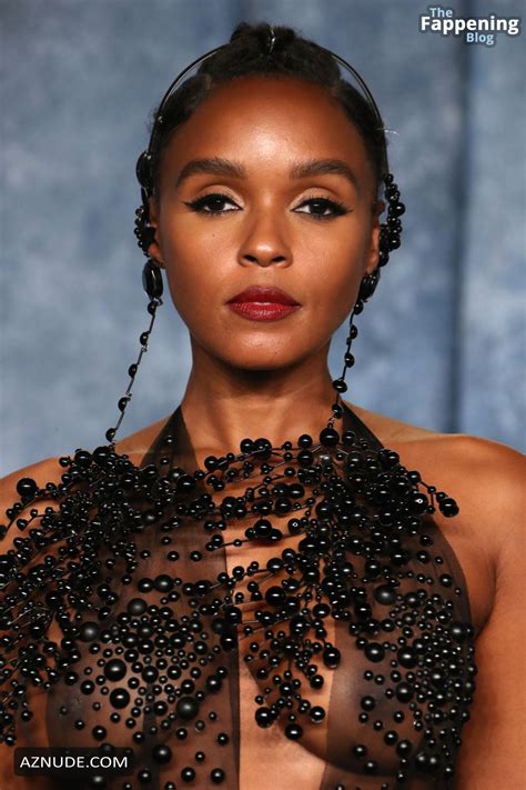 Janelle Monae Sexy Flashes Her Hot Boobs At The 2023 Vanity Fair Oscar Party In Beverly Hills