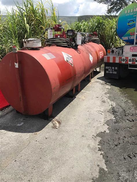 Fuel Tank Refueling At Miami Fl Cement Plant Hart Fueling Service