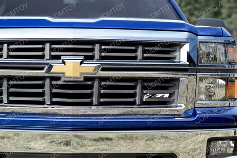 Z71 Chrome Alloy Metal Front Grille Badge For Chevrolet Gmc Trucks