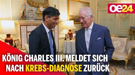 König Charles III meldet sich nach Krebs Diagnose zurück YouTube