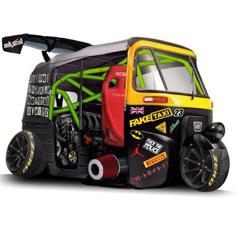 Turbo Tuk Tuk Super Cars Concept Car Design Cool Cars