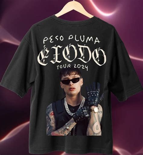 Peso Pluma Exodo Tour 2024 Shirt Peso Pluma 2024 Concert Fan Exodo Tour 2024 Shirt