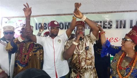 Lagos Guber Poll Igbo Community In Lagos Endorses Jandor Independent Newspaper Nigeria