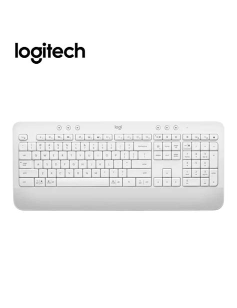 Teclado Bluetooh Wireless Logitech Signature K Sp White