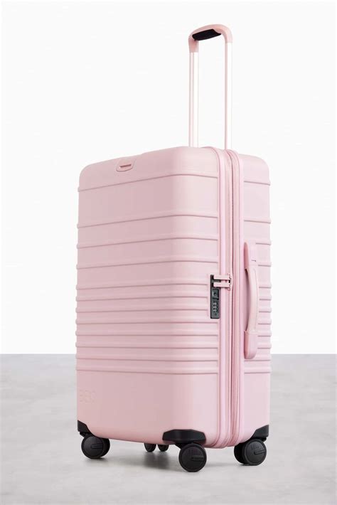 BÉIS 'The Medium Check-In Roller' in Atlas Pink - 26 in Pink Luggage ...