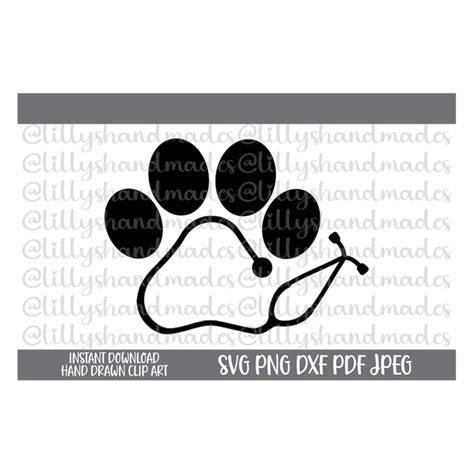 Veterinarian Svg Vet Svg Vet Tech Svg Stethoscope Svg Ve Inspire Uplift