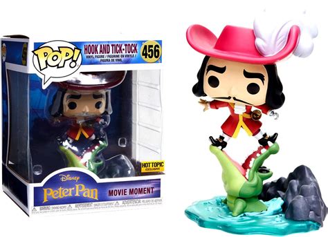 Funko Disney Peter Pan Funko POP Disney Hook Tick Tock Exclusive Vinyl Figure 456 Movie Moments ...