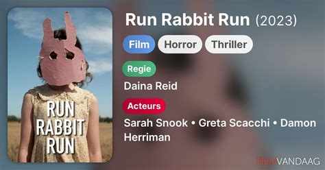 Run Rabbit Run Film 2023 Filmvandaagnl