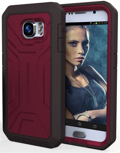 Galaxy S6 Case New Extreme Armor Grip Case W Hd Screen Protection Marsalawine