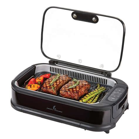 Emeril Lagasse Smokeless Electric Indoor Non Stick Grill And Griddle