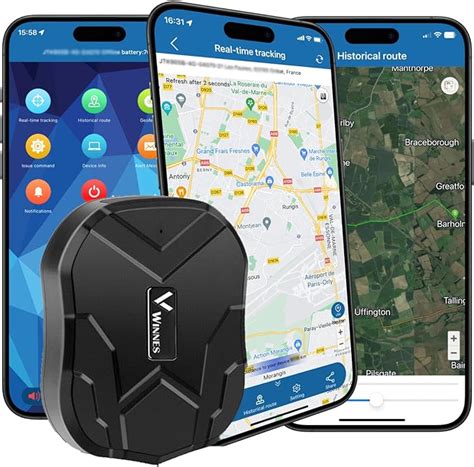 Winnes Traceur Gps Voiture Tk Suivi En Temps R El Gps Tracker Sans