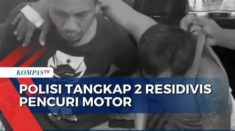 Detik Detik Polisi Tangkap Residivis Pencuri Motor Di Lampung Youtube