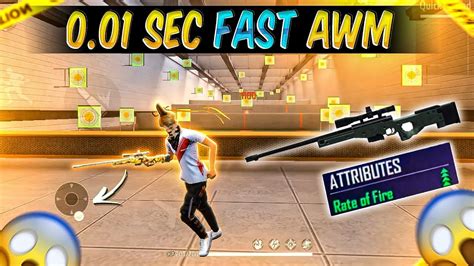 Awm Tips And Tricks Free Fire Awm No Reload Trick Awm Setting Free