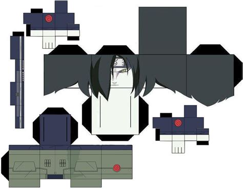 Best Naruto Cubeecrafts Orochimaru Jounin Cubeecraft