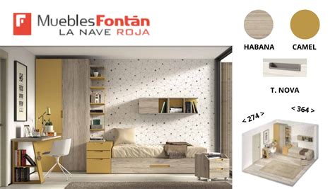 DORMITORIO JUVENIL camas modulares Muebles Fontán