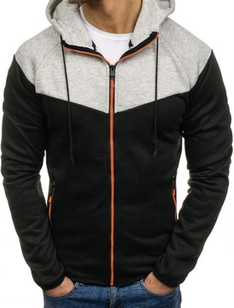 Zyud Herren Sweatjacke Kapuzenjacke Hoodie Mit Kapuze Und