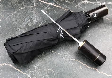 Зонт с клинком полуавтоматический "Классика" прямая рукоять купить в ...