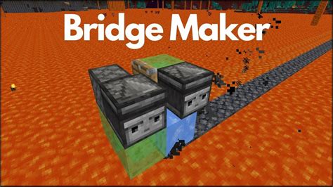 Minecraft: Basalt Bridge Maker (Tutorial) | BlenDigi Shorts #1