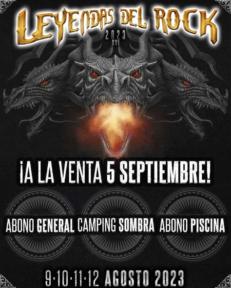 Empieza La Venta De Abonos Del Leyendas Del Rock 2023 Metaltrip