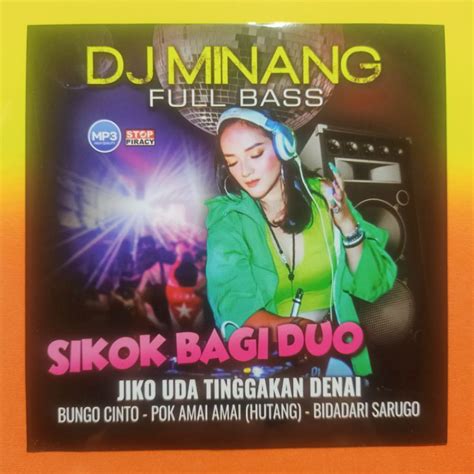 Jual Kaset Mp Audio Musik Koleksi Lagu Dj Minang Full Bass Siko