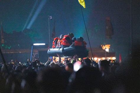 Banksy Confirms Glastonbury Festival Inflatable Migrant Boat Was His Work