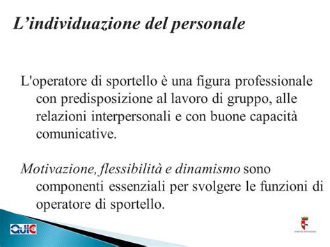 Il Cittadino Al Centro Dellamministrazione Lindividuazione Della Sede