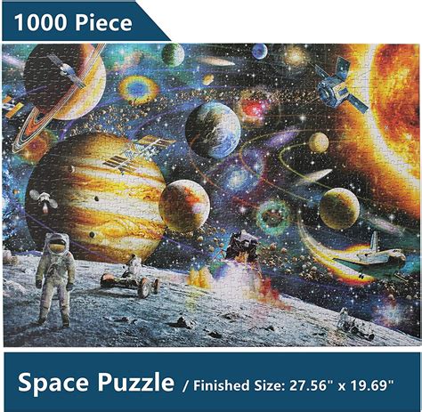 Contemporary Jigsaw Puzzles Puzzles Solar System Space Puzzle For