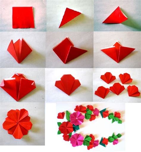 Easy origami flower instructions step by step - ladermode